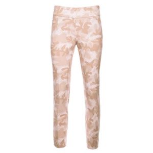 IBKUL Women's Camp Print Ankle Pants